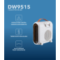 Radiateur soufflant Daewoo DW9515 2000 W blanc Radiateur soufflant Daewoo DW9515 2000 W blanc