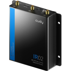 Routeur industriel noir 4G LTE
