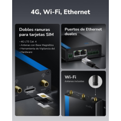 Routeur industriel Cudy noir wifi 4G