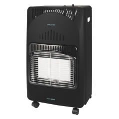Chauffage d'appoint gaz noir pliable