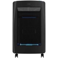 Chauffage gaz pliable noir