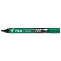 Marqueur permanent vert Pilot 100 - pointe fine 4.5mm - trait 1mm

