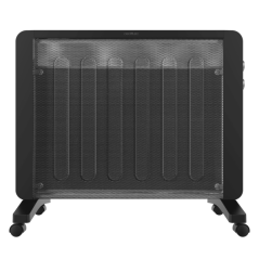 Radiateur panneau mica gris foncé