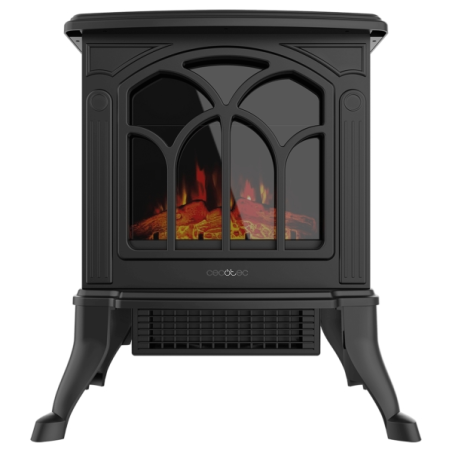 Cheminée électrique noire Cecotec