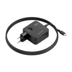 chargeur USB C noir 65W