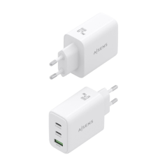 chargeur GaN blanc USB C