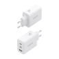 Aisens Chargeur GaN 67W USB-C PD3.0 QC4.0 Blanc