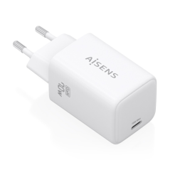 chargeur USB C blanc 70W