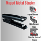 Grapadora de bureau Maped Full Strip A-3544 noire 25 feuilles