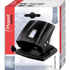perforatrice de bureau noire 2 trous