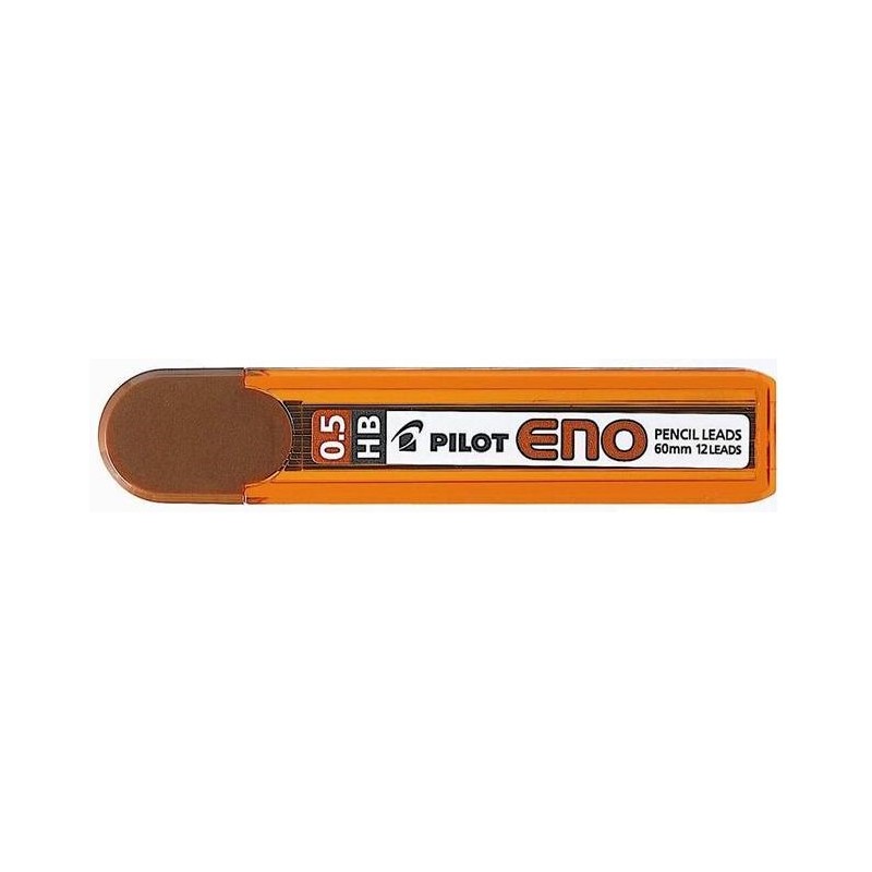 Mines 0.5mm HB pour portemine Pilot ENO gris x12 Mines 0.5mm HB pour portemine Pilot ENO gris x12