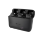 Natec Hopper Microphones Lavalier sans fil USB-C Noir Natec Hopper Microphones Lavalier sans fil USB-C Noir