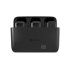 micro cravate sans fil noir USB C