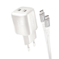 Chargeur GaN NGS Bud 100W-C USB-C Blanc Chargeur GaN NGS Bud 100W-C USB-C Blanc