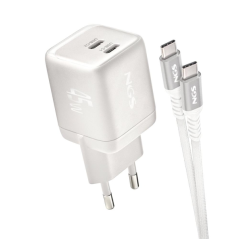 Chargeur mural blanc 45W USB-C