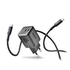 Chargeur mural noir USB C