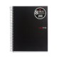 Miquel Rius Notebook8 Cahier Spirale Format A5 - 200 Feuilles de 70 gr Microperforé 4 Trous - Couvertures Polypropylène