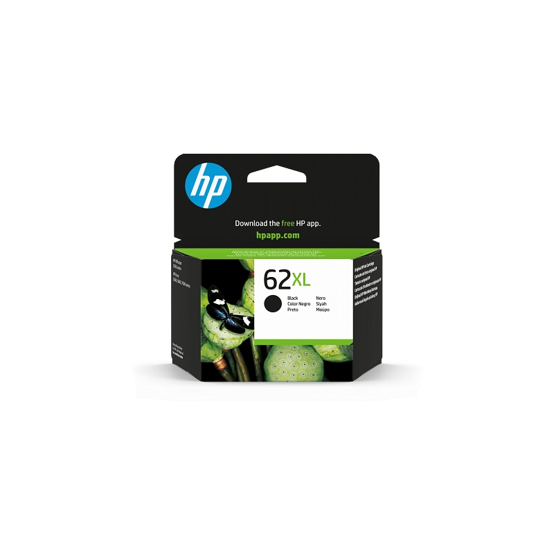 HP 62XL Cartouche d'encre noire originale D14SKAE