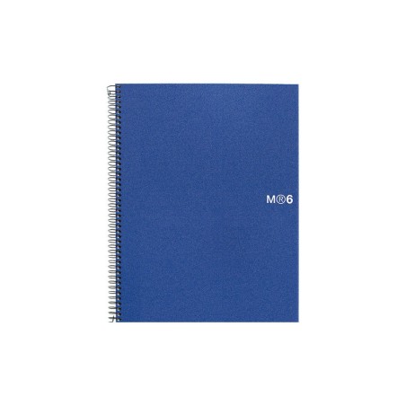 ✅ LOT de 5 Miquel Rius Notebook6 Cahier Spirale Format A5 - 150 Feuilles de 70gr Microperforé 2 Trous - Couvert en stock