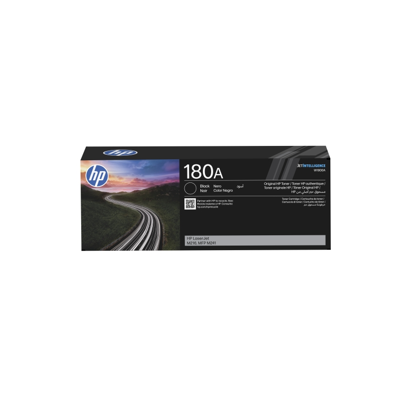 Toner HP 180A noir original W1800A, 1000 pages Toner HP 180A noir original W1800A, 1000 pages