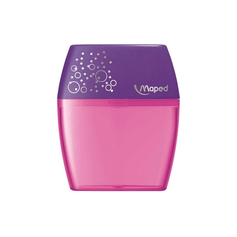 Taille-crayon Maped Shaker 2 Trous grande capacité couleurs assorties