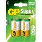 GP Pack de 2 Piles Super Alcalines LR14 C 1.5V GP Pack de 2 Piles Super Alcalines LR14 C 1.5V