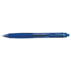 stylo gel bleu Pilot rétractable