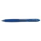 Stylo gel rechargeable Pilot G-Knock 0,7 mm bleu