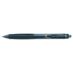 Stylo gel transparent noir Pilot
