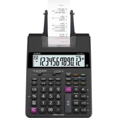 Calculatrice imprimante Casio HR150RCE 12 chiffres noir