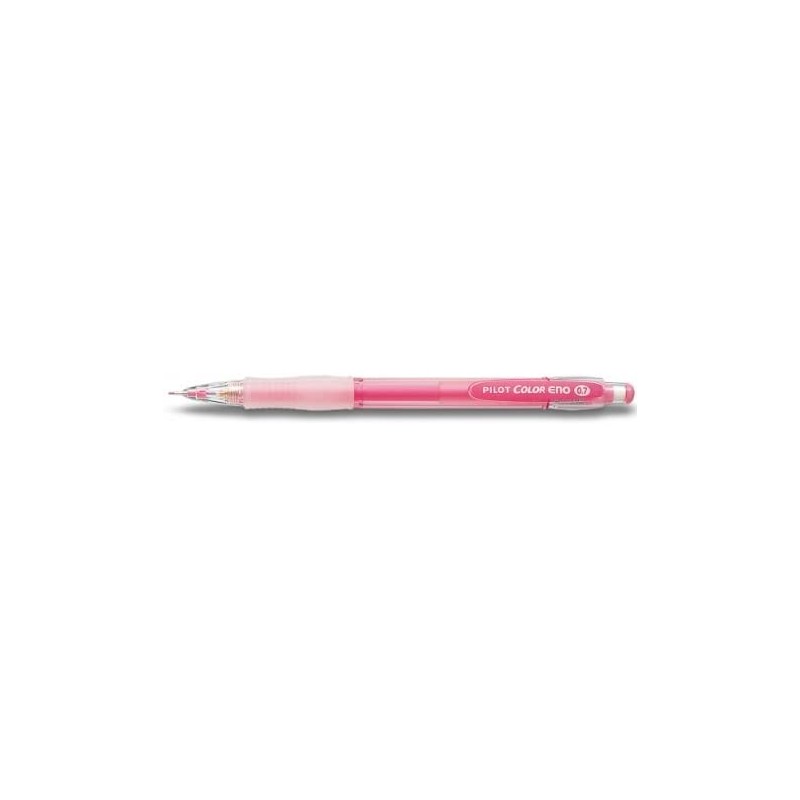 Portemine 0,7 mm Pilot Color Eno mine rose gomme Portemine 0,7 mm Pilot Color Eno mine rose gomme