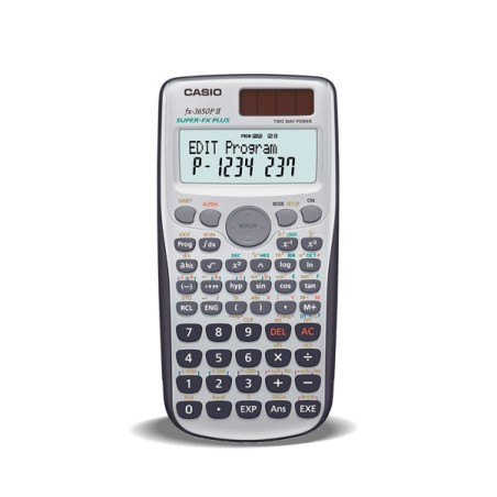 calculatrice scientifique Casio écran gris
