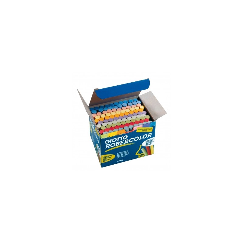 Giotto Robercolor Lot de 100 Craies - Couleurs Giotto Robercolor Lot de 100 Craies - Couleurs