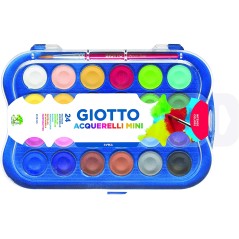 ✅ Giotto Lot de 24 Mini Aquarelles 23mm couleur Plusieurs couleurs en stock