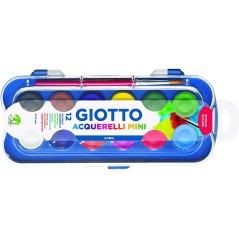 ✅ Giotto Lot de 12 Mini Aquarelles 23mm couleur Plusieurs couleurs en stock