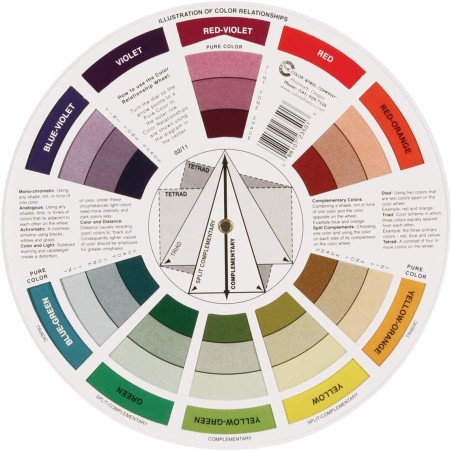 Daler Rowney Roue des couleurs & Niveaux de Gris
