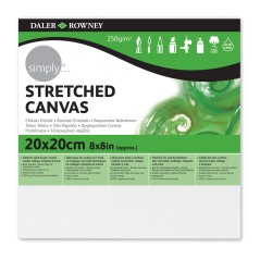 ✅ Daler Rowney Châssis Entoilé 20x20cm couleur gris en stock