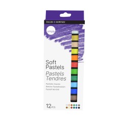 ✅ Daler Rowney Lot de 12 pastels doux couleur Surtido en stock