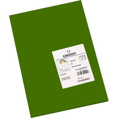 ✅ Canson Guarro Pack de 50 Cartes A4 Iris de 185g - 21x29,7cm - Coloris Vert Safari couleur vert en stock