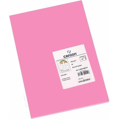 ✅ Canson Guarro Pack de 50 Cartes A4 Iris de 185g - 21x29,7cm - Couleur Rose Bubble Gum couleur Rosa en stock
