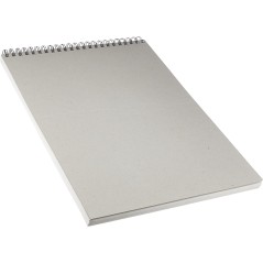 Canson XL Aquarelle Album Spirale Microperforé 30 Feuilles A3 - Grain Fin - 29,7x42cm - 300g - Couleur Blanc