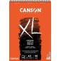 Bloc Croquis Canson XL avec 120 Feuilles A3 - Spirale Microperforée - 29,7x42cm - 90g - Couleur Ivoire
