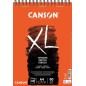 Bloc Croquis Canson XL avec 120 Feuilles A4 - Spirale Microperforée - 21x29,7cm - 90g - Couleur Ivoire