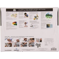 Canson Guarro Minipack de 10 Cartes Iris A4+ 185g - 24x32 cm - Couleurs Assorties