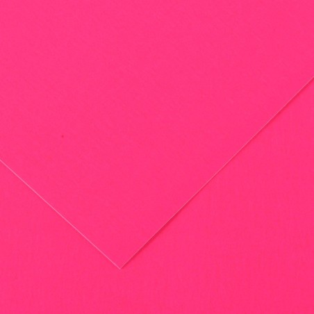 ✅ Canson Guarro Pack de 25 Cartes A4 Iris de 185g - 50x65cm - Couleur Fuchsia Fluo couleur Rosa Fluorescente en stock