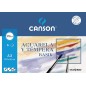 Canson Aquarelle Basik Minipack de 6 Feuilles A3 - 29,7x42cm - 370g - Couleur Blanc