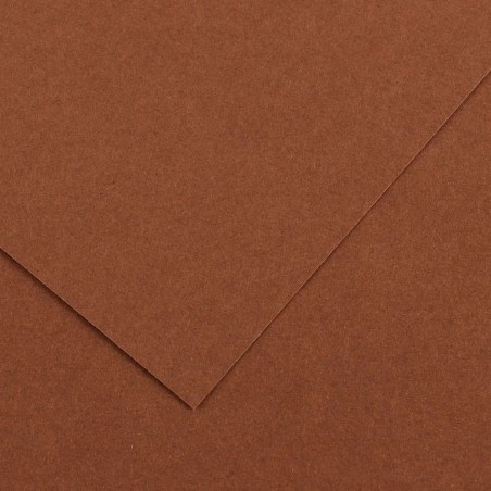 ✅ Canson Guarro Pack de 25 Cartes A4 Iris de 185g - 50x65cm - Couleur Chocolat couleur Marrón en stock