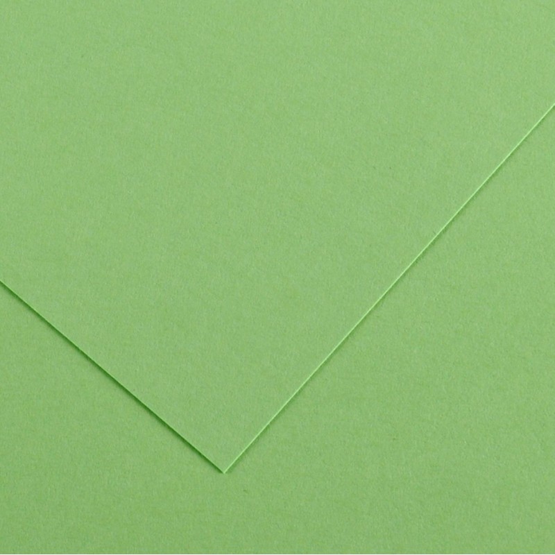 Canson Guarro Pack de 25 Cartes A4 Iris de 185g - 50x65cm - Couleur Vert Pomme