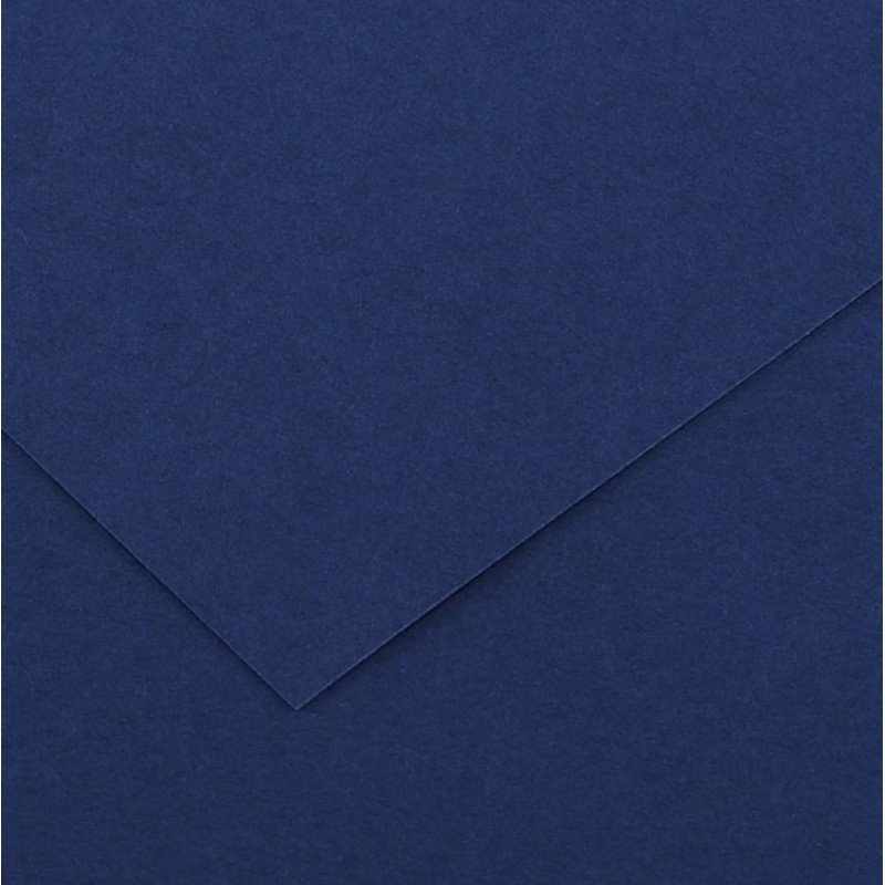 Canson Guarro Pack de 25 Cartes A4 Iris de 185g - 50x65cm - Couleur Bleu Outremer
