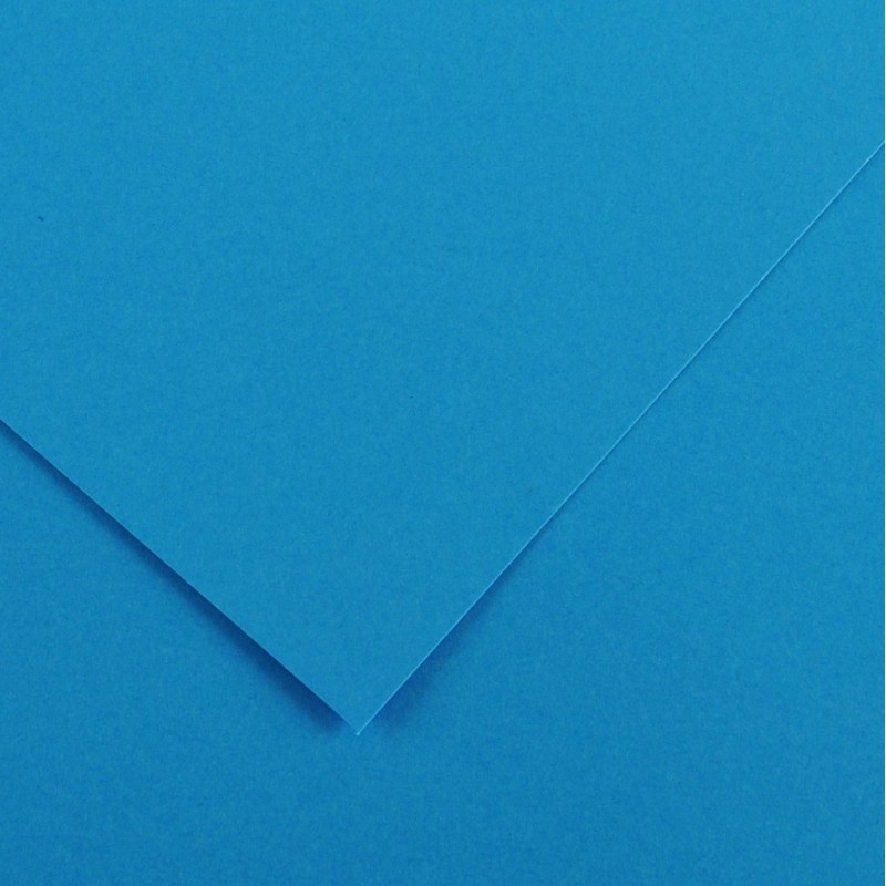 Canson Guarro Pack de 25 Cartes A4 Iris de 185g - 50x65cm - Couleur Bleu Mer